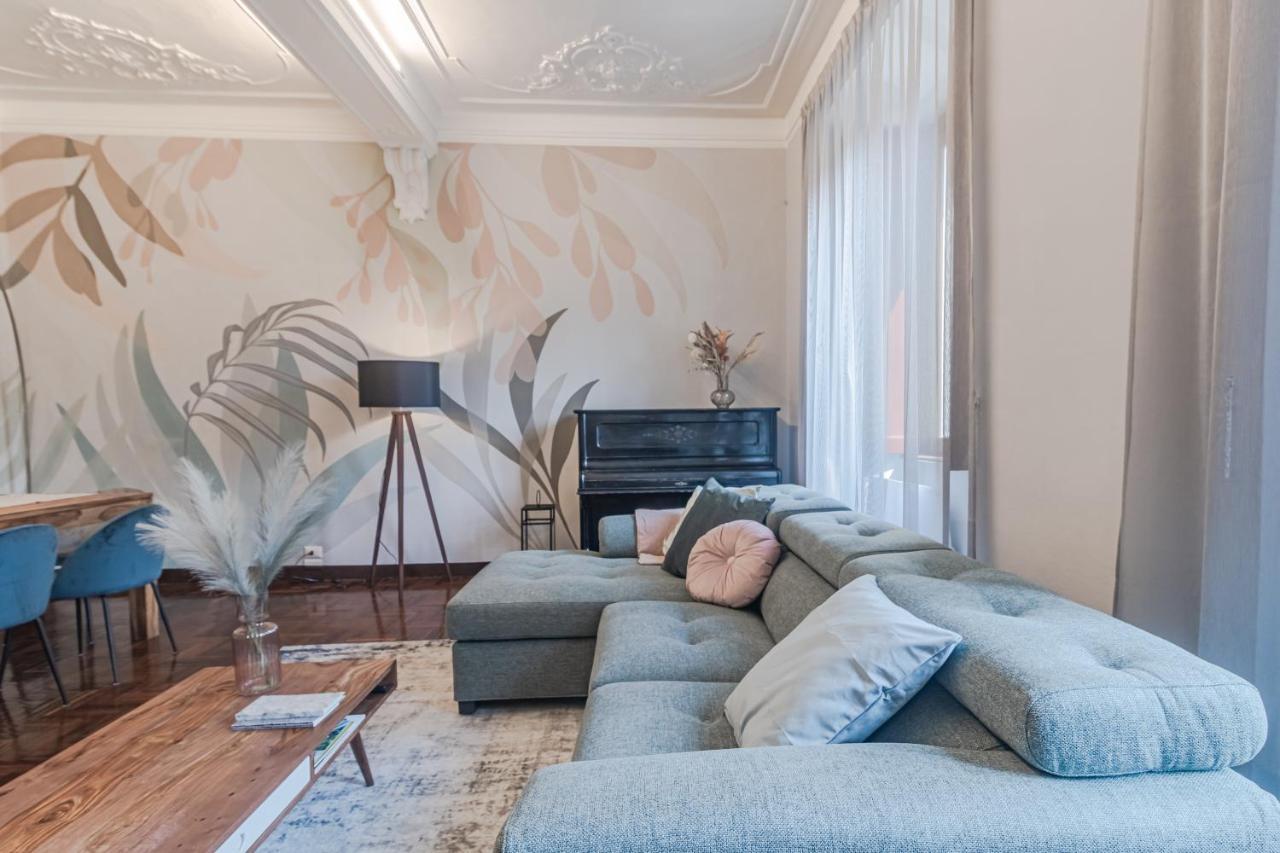 Ferienwohnung 5 Min Historic Center Luxury White Lotus Mansion Como Exterior foto