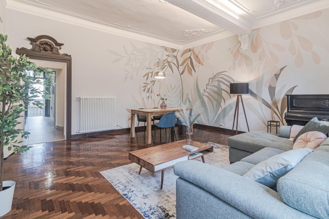Ferienwohnung 5 Min Historic Center Luxury White Lotus Mansion Como Exterior foto